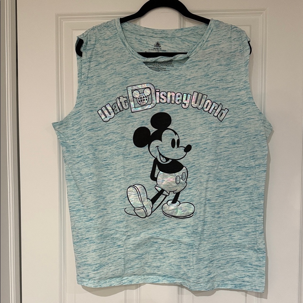 Disney Blue/White Walt Disney World Tank Top